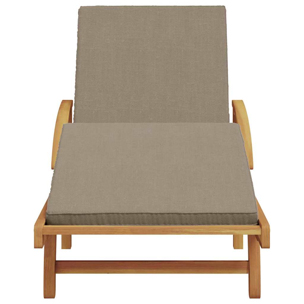 Slunečník Taupe 200 X 67 X 84 Cm Masivní Akátové Dřevo