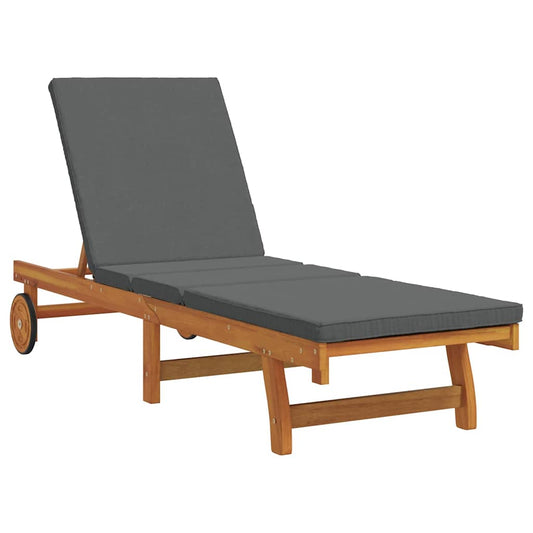 Slunečník Hnědá 199 X 63 X 85 Cm Masivní Akátové Dřevo