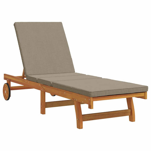 Slunečník Hnědá 199 X 63 X 85 Cm Masivní Akátové Dřevo