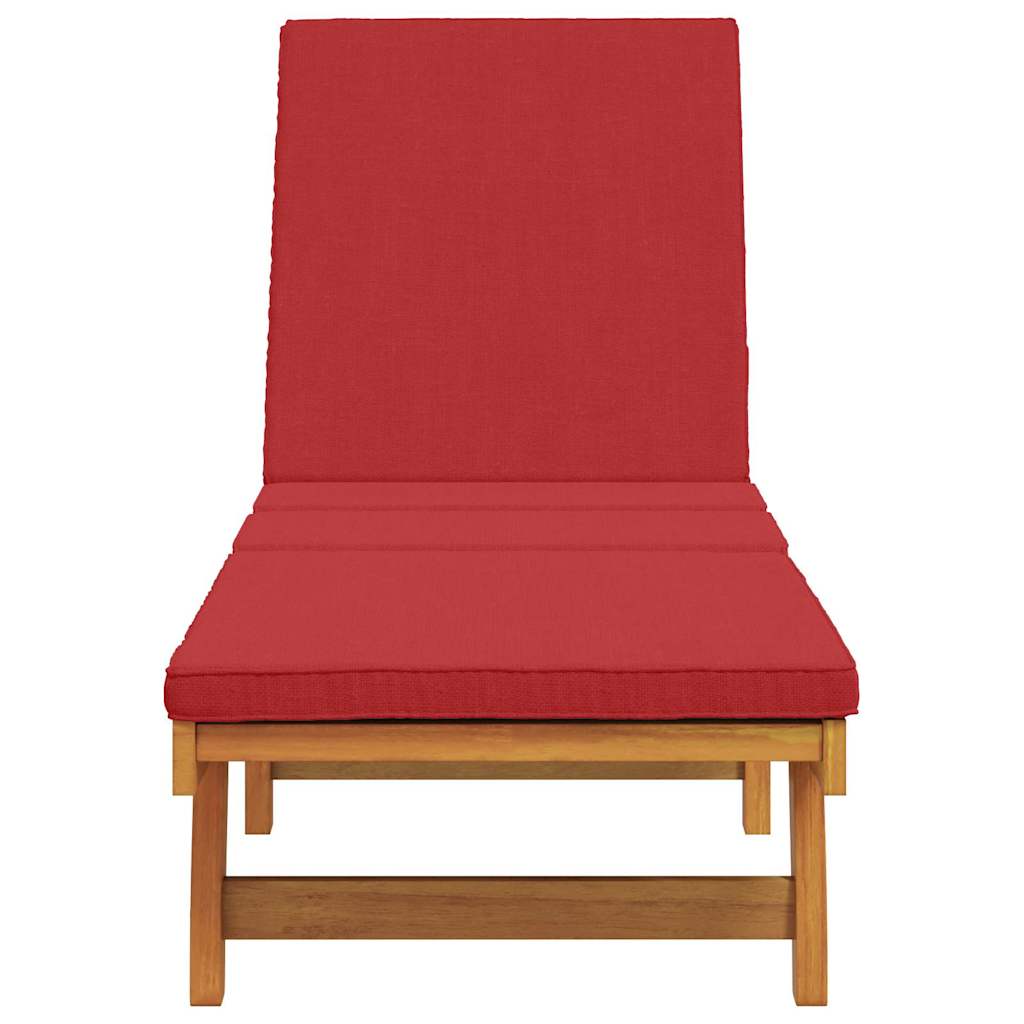 Slunečník Hnědá 199 X 63 X 85 Cm Masivní Akátové Dřevo