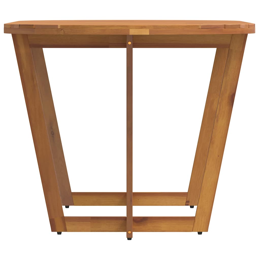 Zahradní Jídelní Stůl Oválný 200 X 90 X 75 Cm Masivní Akácie