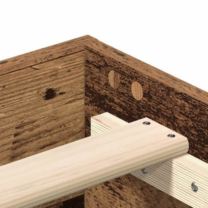 Rám Postele Bez Matrace Kompozitní Dřevo