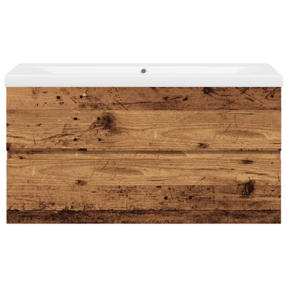 Skříňka Se Zápustným Umyvadlem Old Wood Staré Dřevo