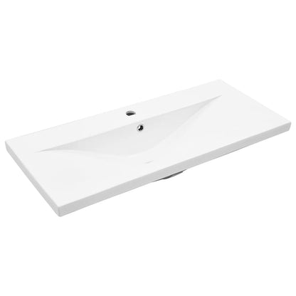 Skříňka Se Zápustným Umyvadlem 91 X 39,5 X 49 Cm Dub Artisan