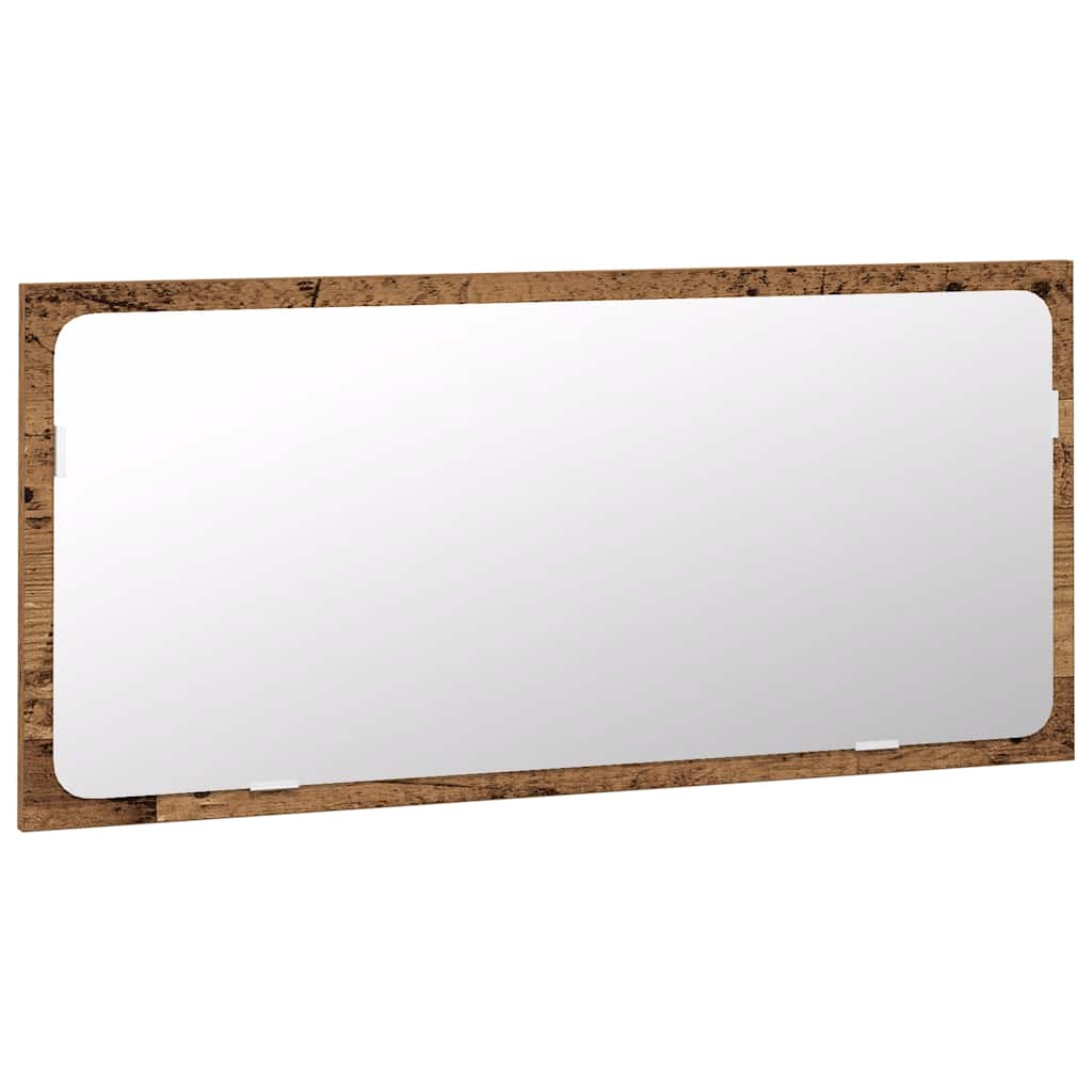 3Dílná Koupelnová Sestava Old Wood Kompozitní Dřevo Staré Dřevo