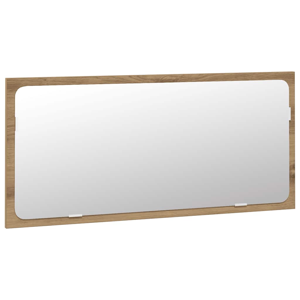 3Dílná Koupelnová Sestava Dub Artisan Kompozitní Dřevo Artisian Oak