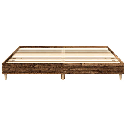 Rám Postele Bez Matrace Staré Dřevo 180X200Cm Technické Dřevo