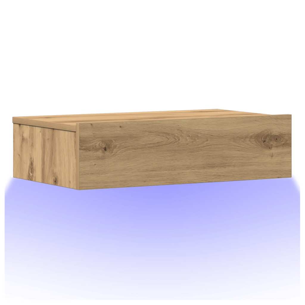 Noční Stolek 60X35 Cm Kompozitní Dřevo