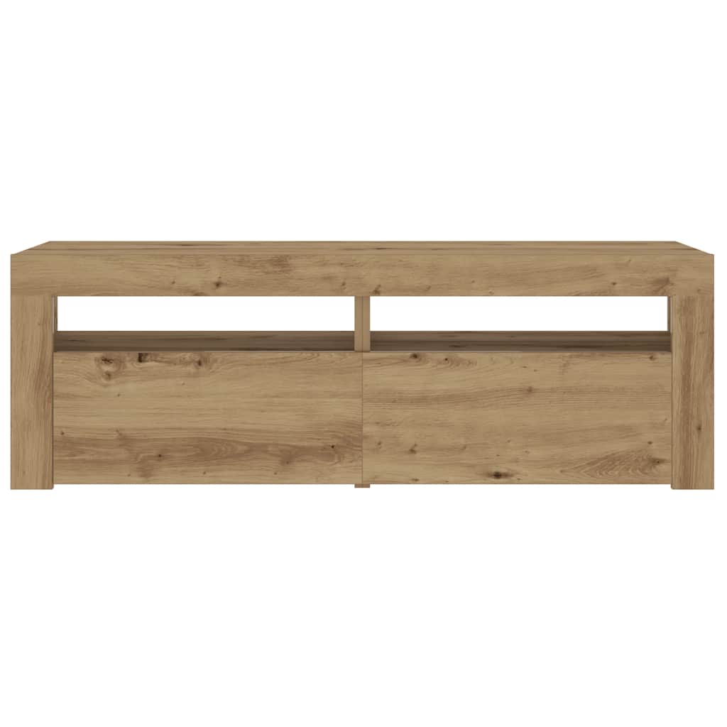 Noční Stolky 2 Ks S Led Osvětlením Dub Artisan 60 X 35 X 40 Cm