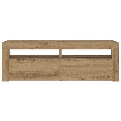 Noční Stolky 2 Ks S Led Osvětlením Dub Artisan 60 X 35 X 40 Cm