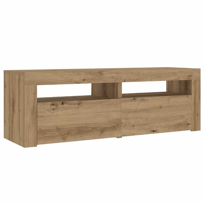 Noční Stolky 2 Ks S Led Osvětlením Dub Artisan 60 X 35 X 40 Cm