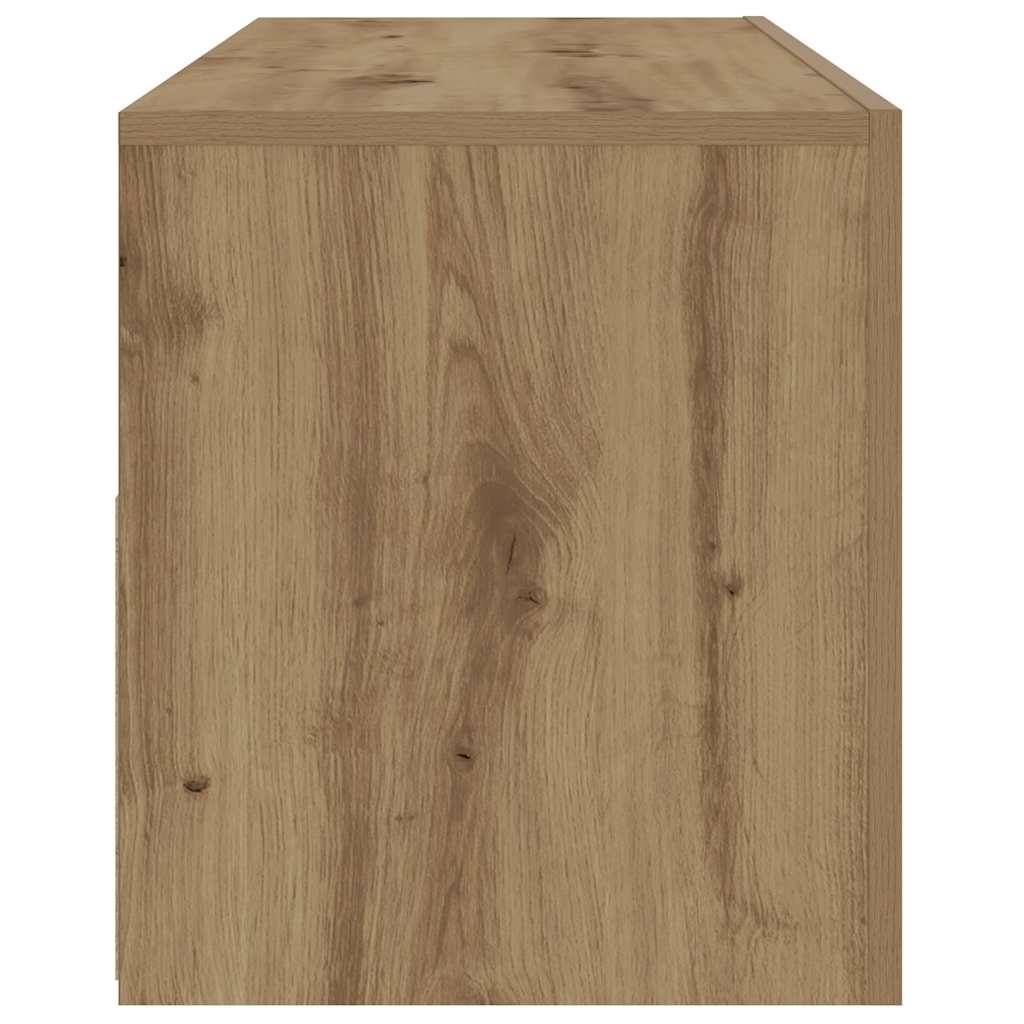 Noční Stolky 2 Ks S Led Osvětlením Dub Artisan 60 X 35 X 40 Cm