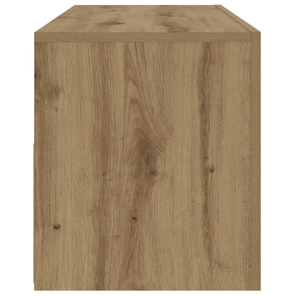 Noční Stolky 2 Ks S Led Osvětlením Dub Artisan 60 X 35 X 40 Cm