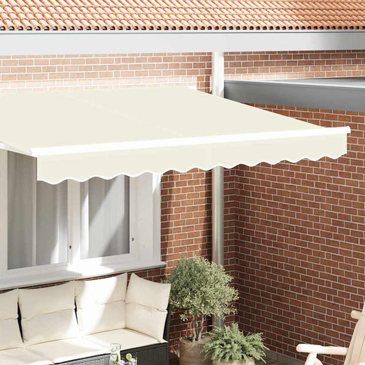 Náhradní Lem Markýzy Krémová Pruhovaná 230 X 20 Cm Polyester