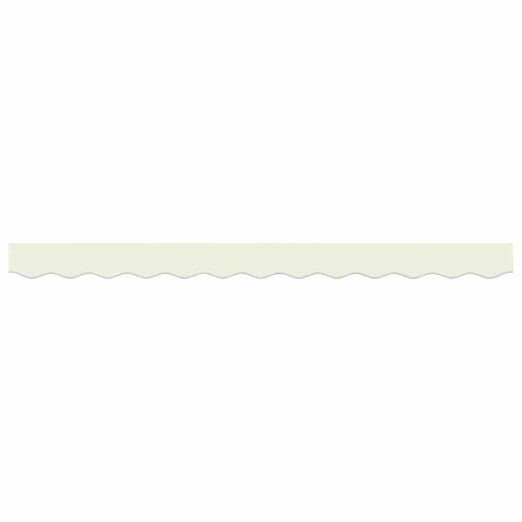 Náhradní Lem Markýzy Krémová Pruhovaná 230 X 20 Cm Polyester