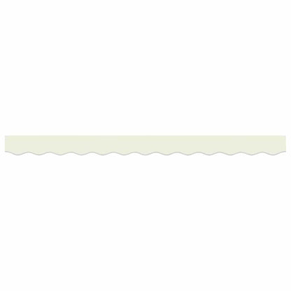 Náhradní Lem Markýzy Krémová Pruhovaná 230 X 20 Cm Polyester