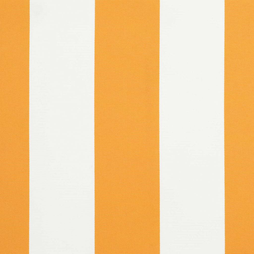 Náhradní Lem Markýzy Žlutá A Bílá 230 X 20 Cm Polyester