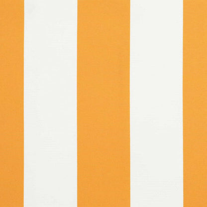 Náhradní Lem Markýzy Žlutá A Bílá 230 X 20 Cm Polyester