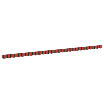 Náhradní Lem Markýzy Oranžová A Černá 580 X 20 Cm Polyester