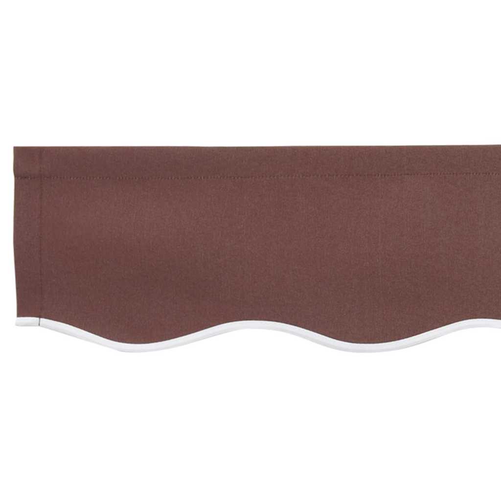 Náhradní Lem Markýzy Hnědý Pruh 230 X 20 Cm Polyester