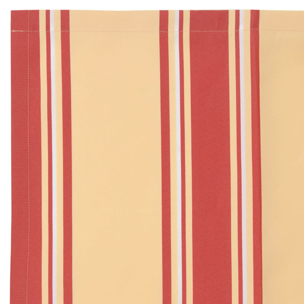 Náhradní Lem Markýzy Žlutá A Oranžová 230 X 20 Cm Polyester