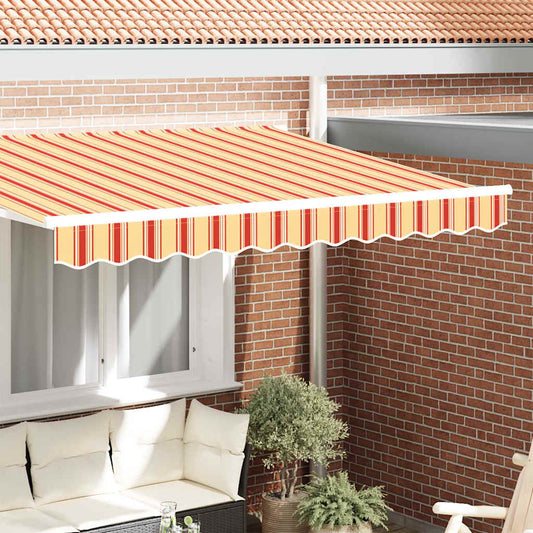 Náhradní Lem Markýzy Žlutá A Oranžová 230 X 20 Cm Polyester