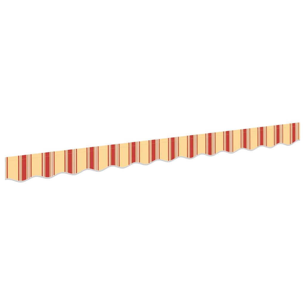 Náhradní Lem Markýzy Žlutá A Oranžová 230 X 20 Cm Polyester