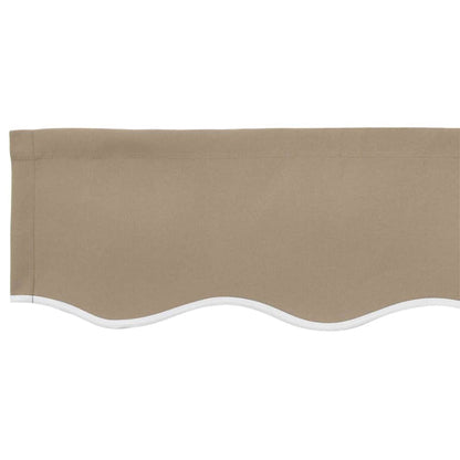 Náhradní Lem Markýzy Béžová 480 X 20 Cm Polyester