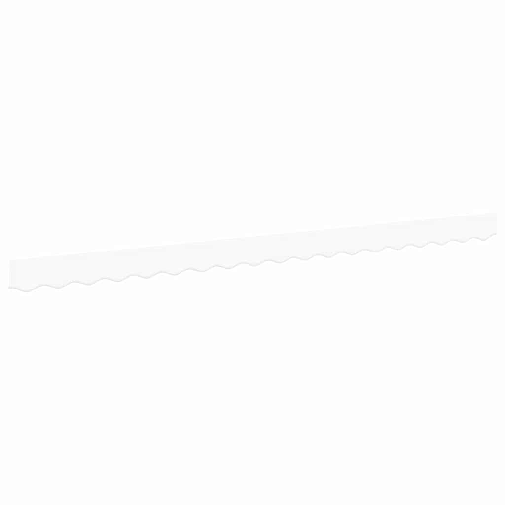 Náhradní Lem Markýzy Bílá 380 X 20 Cm Polyester