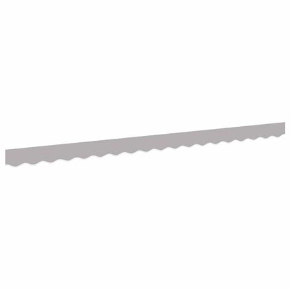Náhradní Lem Markýzy Světle Šedá 380 X 20 Cm Polyester