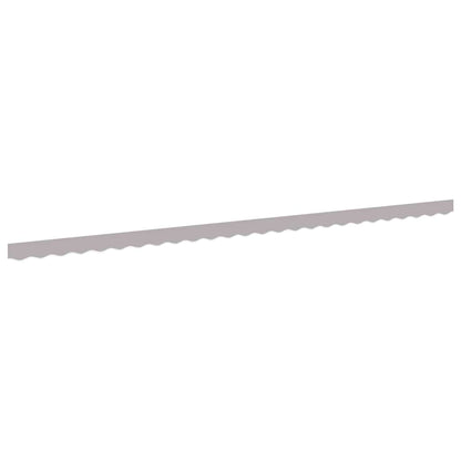 Náhradní Lem Markýzy Světle Šedá 580 X 20 Cm Polyester