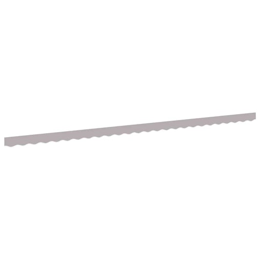 Náhradní Lem Markýzy Světle Šedá 580 X 20 Cm Polyester
