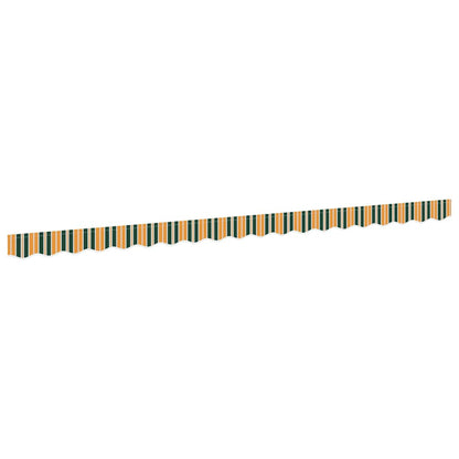 Náhradní Lem Markýzy Zelená A Žlutá 430 X 20 Cm Polyester
