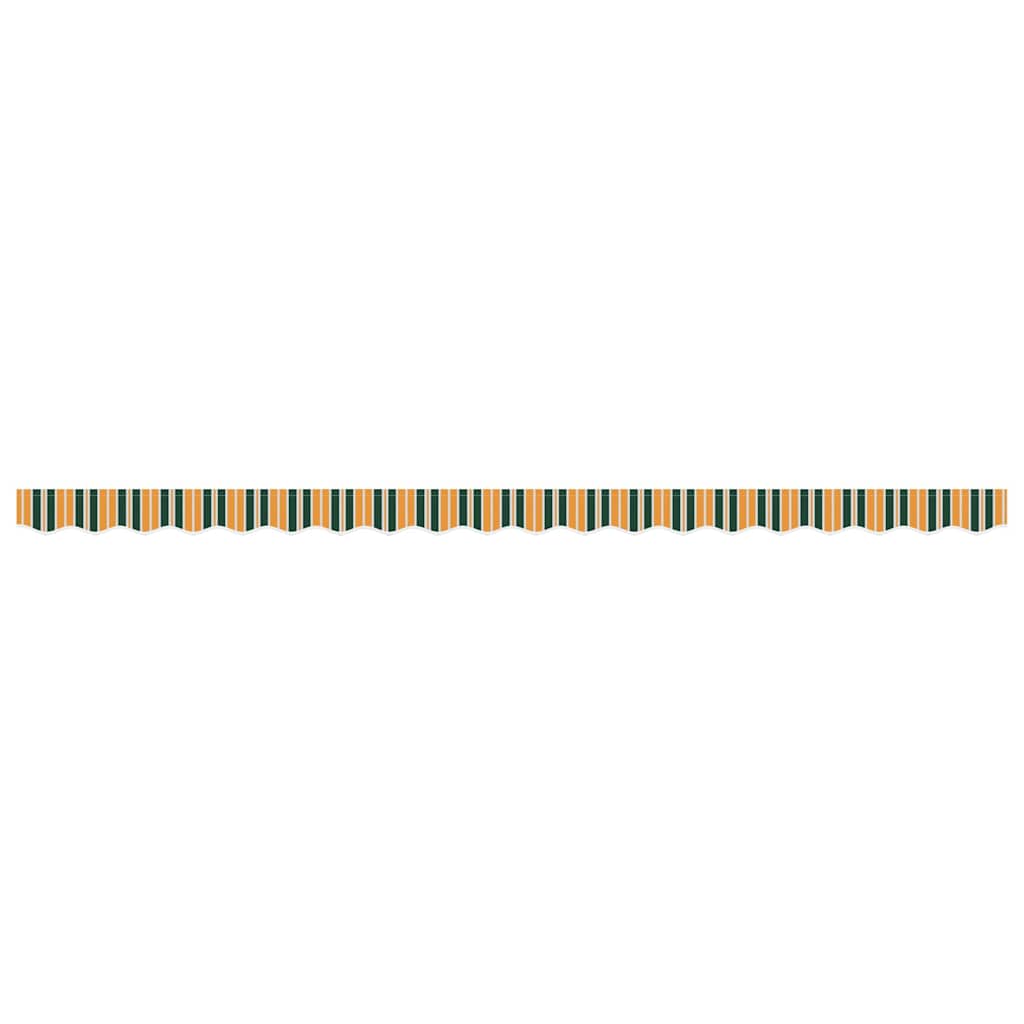 Náhradní Lem Markýzy Zelená A Žlutá 430 X 20 Cm Polyester