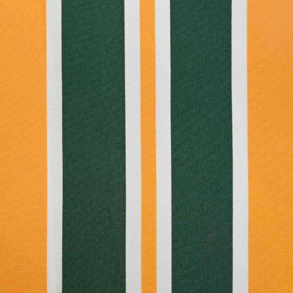 Náhradní Lem Markýzy Zelená A Žlutá 430 X 20 Cm Polyester