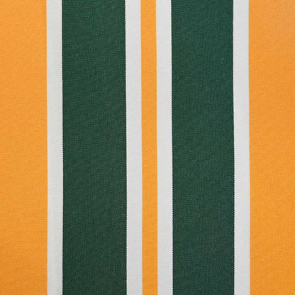Náhradní Lem Markýzy Zelená A Žlutá 480 X 20 Cm Polyester