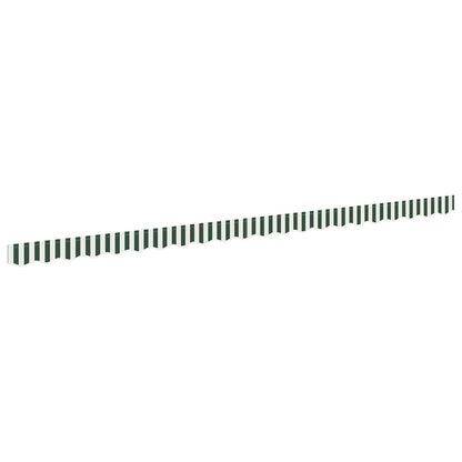 Náhradní Lem Markýzy Zelená A Bílá 480 X 20 Cm Polyester
