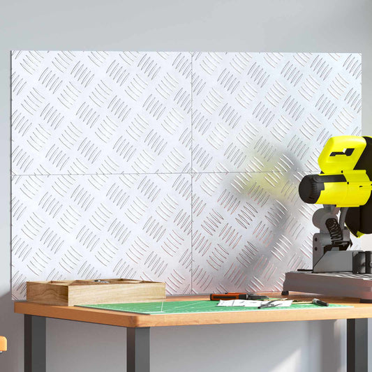 Schodové Nášlapy 2 Ks 70 X 20 Cm Stříbrná Hliník Obdélníkový