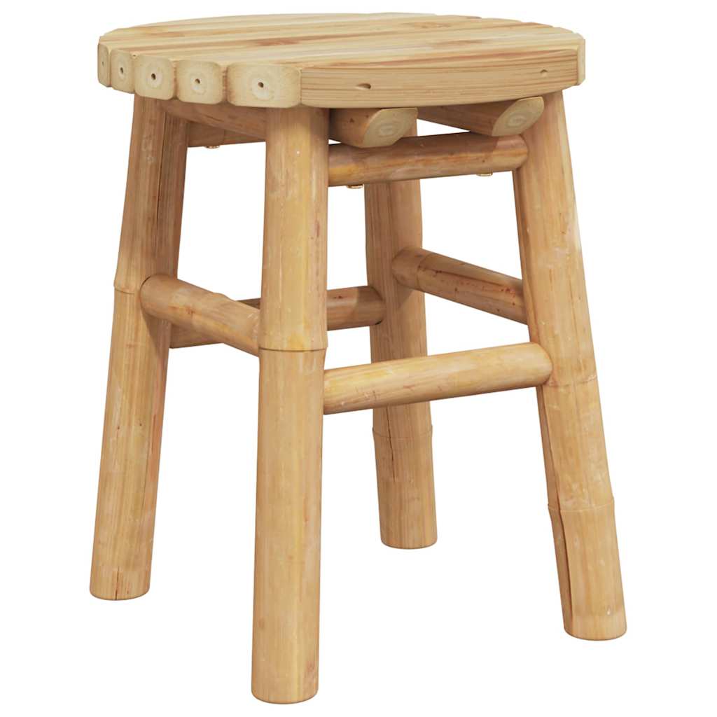 Stolička Přirozený Bambus 30 X 30 X 36 Cm Bambus