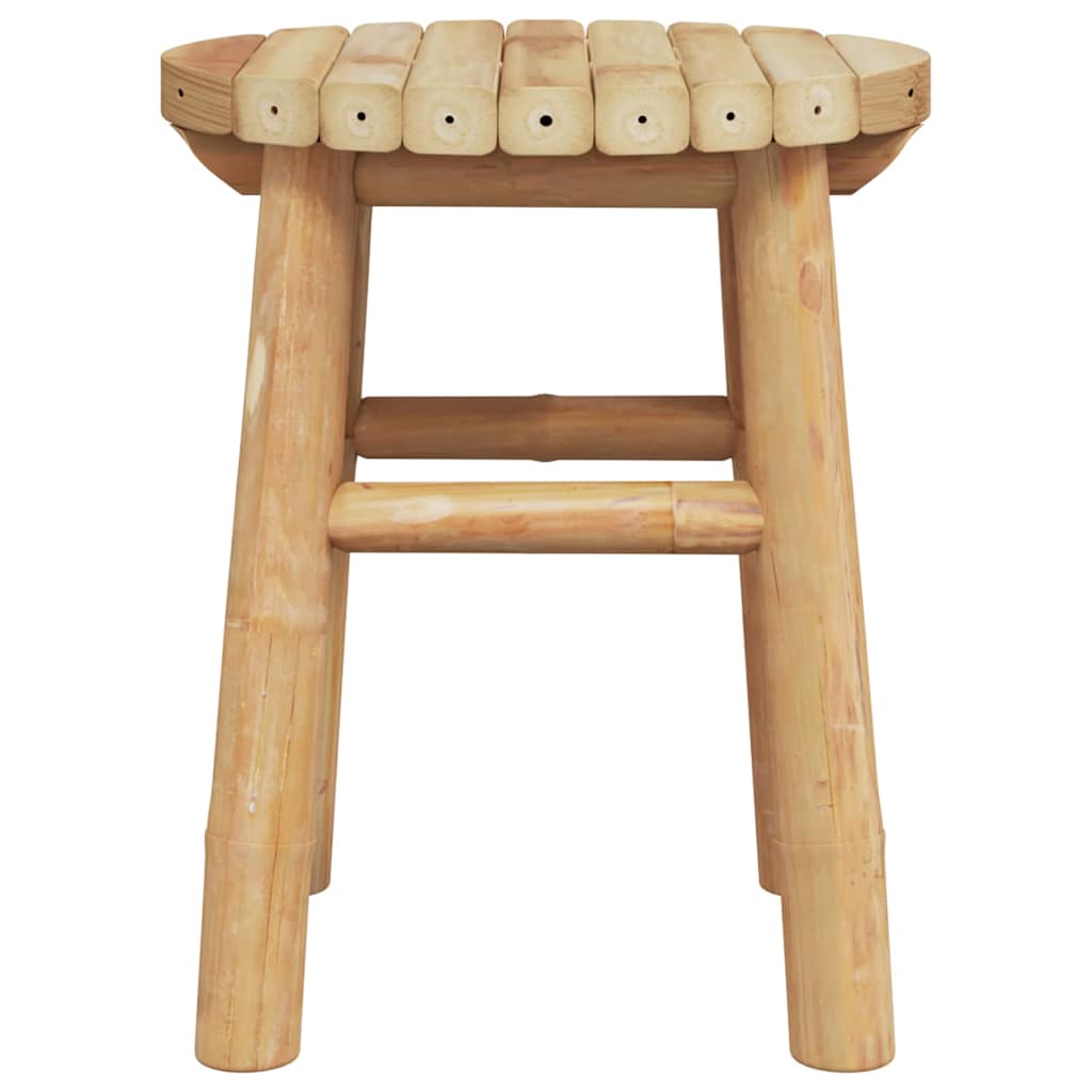 Stolička Přirozený Bambus 30 X 30 X 36 Cm Bambus