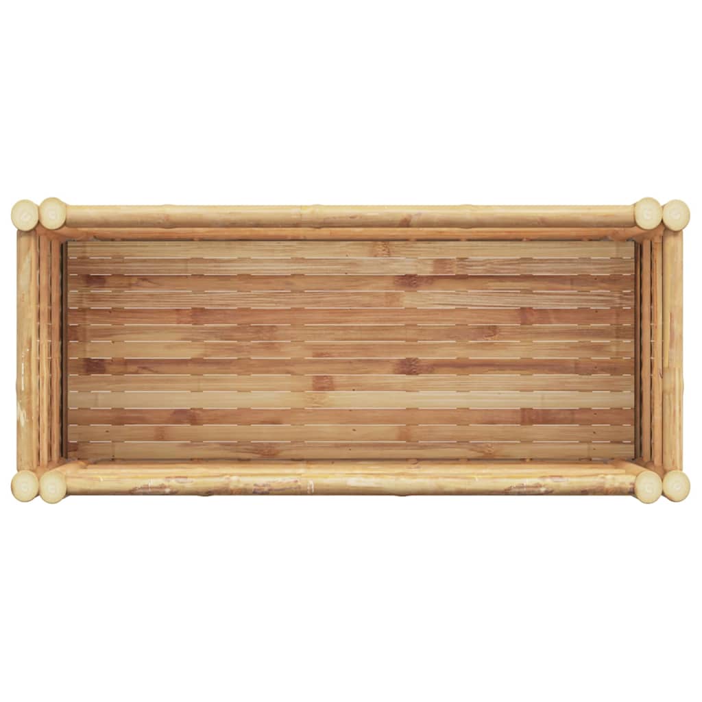 Vyvýšený Záhon Hnědá 70 X 35 X Bambus
