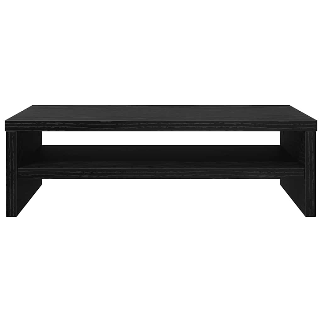 Stojan Na Monitor Černý Dub 42 X 24 X 13 Cm, Dřevo
