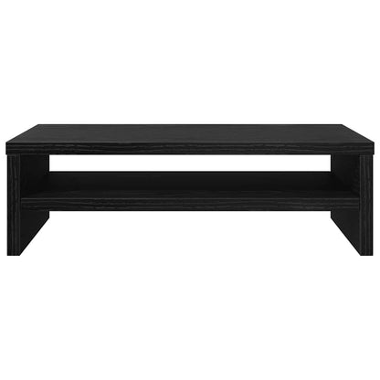 Stojan Na Monitor Černý Dub 42 X 24 X 13 Cm, Dřevo