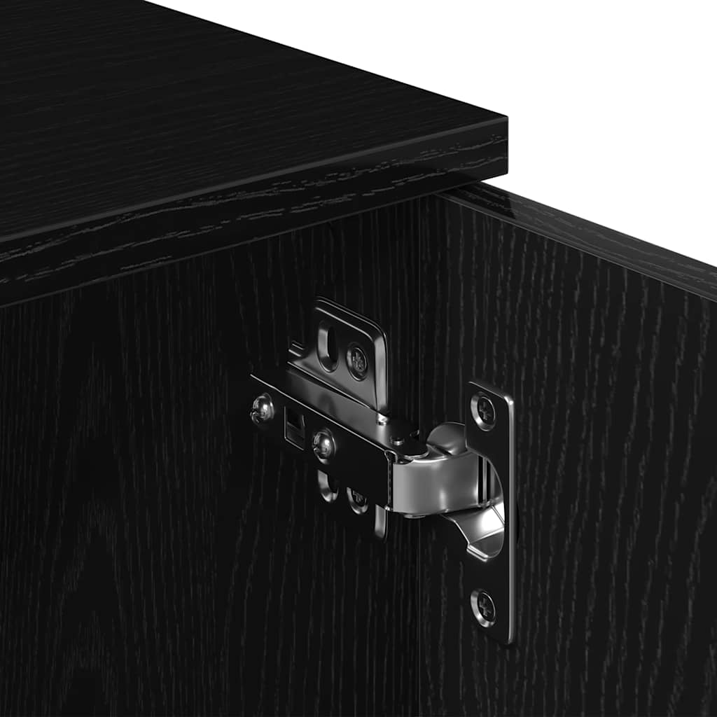 Tv Stolek Černý Dub 102 X 30 X 37,5 Cm, Dřevo