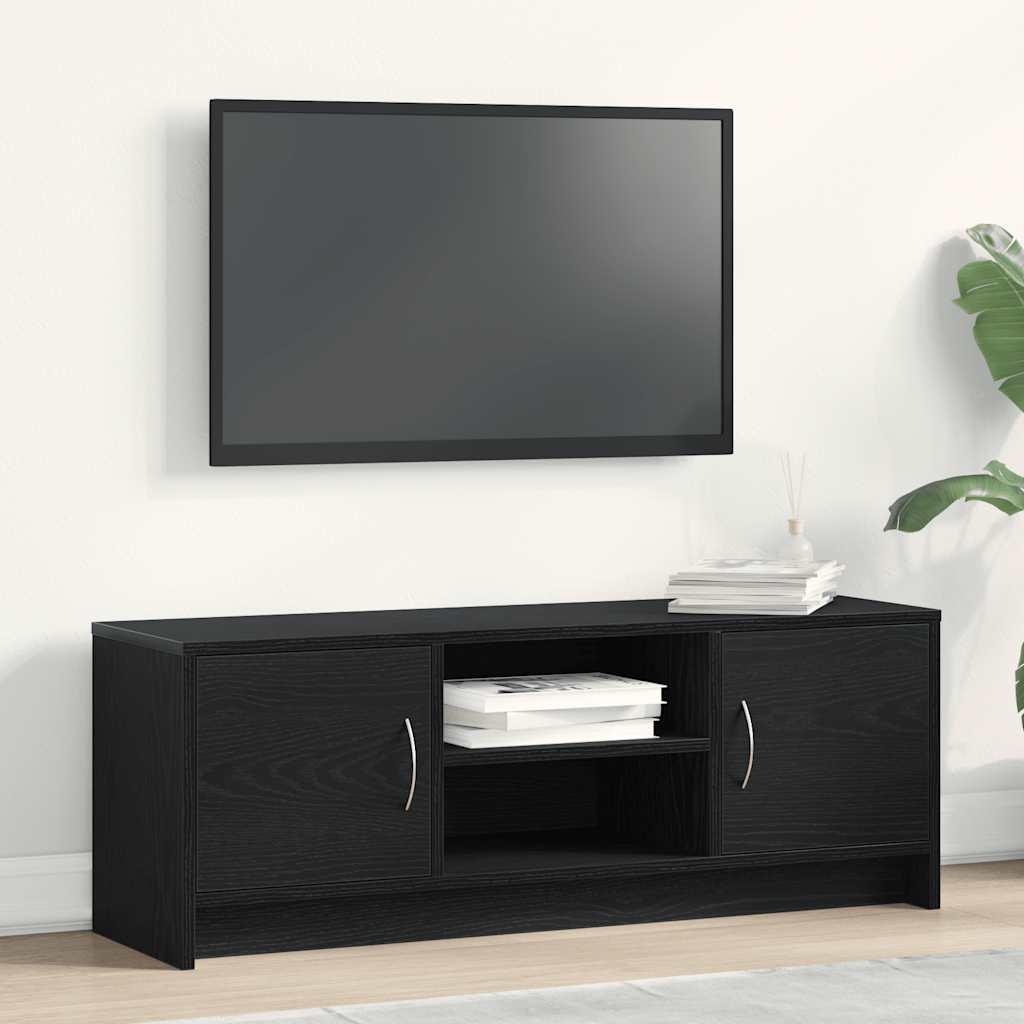 Tv Stolek Černý Dub 102 X 30 X 37,5 Cm, Dřevo