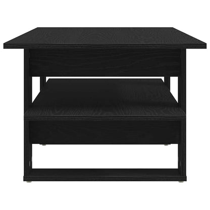 Konferenční Stolek Černý Dub 102 X 55 X 42 Cm Kompozitní Dřevo