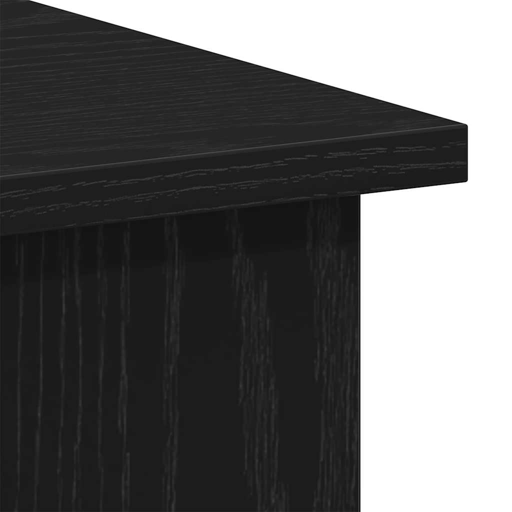 Psací Stůl Černý Dub 100 X 55 X 75 Cm, Konstrukční Dřevo