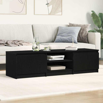 Tv Stolek Černý Dub 140 X 40 X 36 Cm, Dřevo
