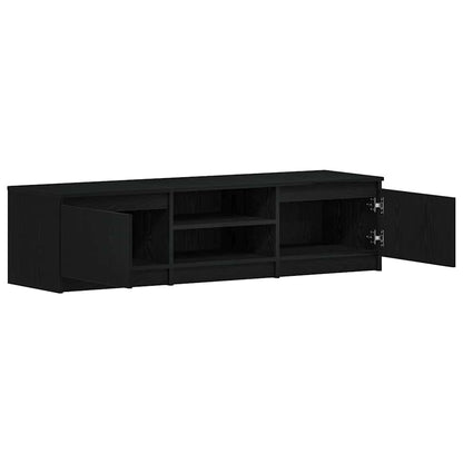 Tv Stolek Černý Dub 140 X 40 X 36 Cm, Dřevo
