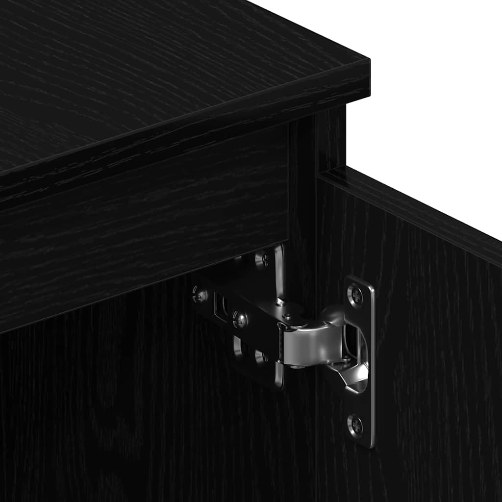 Tv Stolek Černý Dub 140 X 40 X 36 Cm, Dřevo